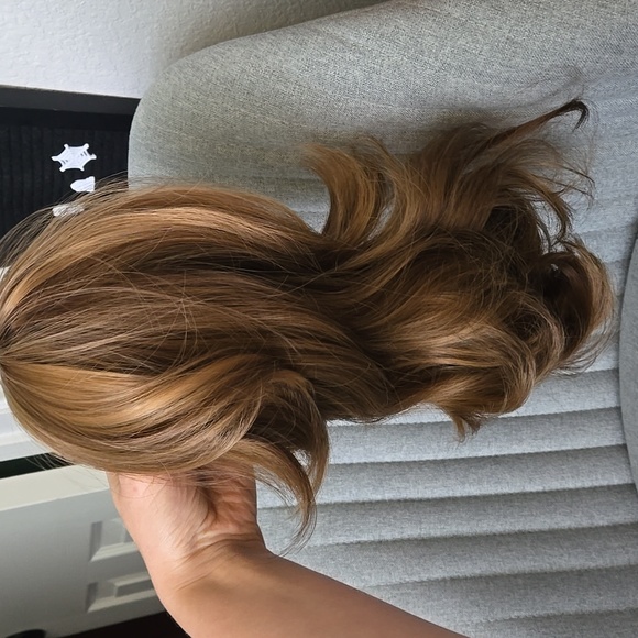 Elegant Brown Hair Extension Ponytail Clip, NWOT - Picture 2 of 6